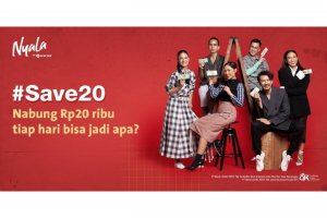Ilustrasi #SAVE20BYNYALA oleh Bank OCBC NISP 