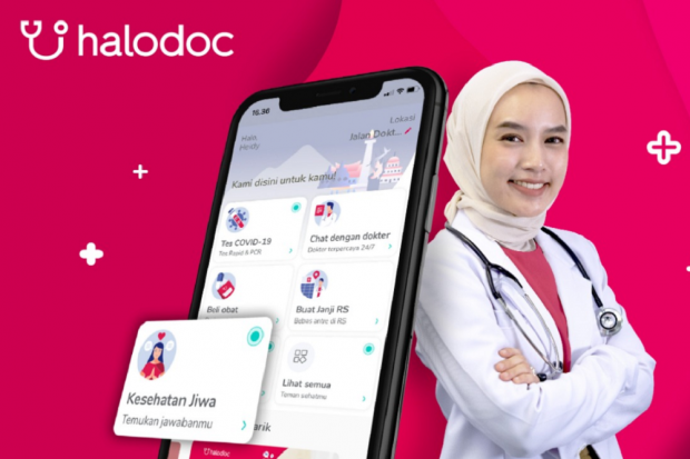 Startup penyedia layanan kesehatan Halodoc mencatat kenaikan pengguna selama pandemi corona. 