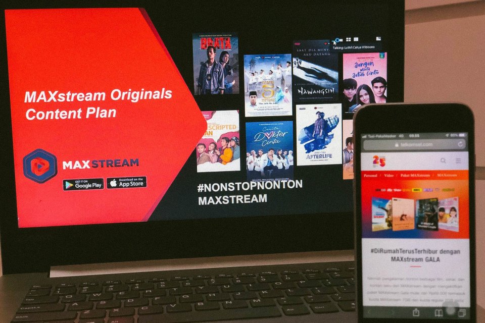 Siasat Telkomsel Saingi Netflix hingga Gojek di Bisnis Streaming Film