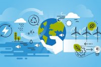 Ilustrasi energi terbarukan