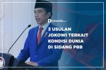 3 Usulan Jokowi Terkait Kondisi Dunia di Sidang PBB