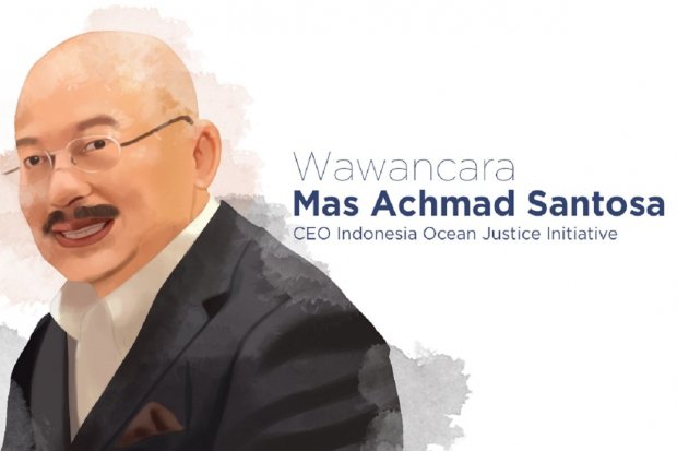 CEO Indonesia Ocean Justice Initiative Mas Achmad Santosa