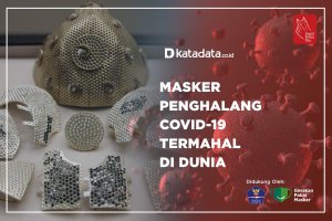 Masker Penghalang Covid-19 Termahal di Dunia
