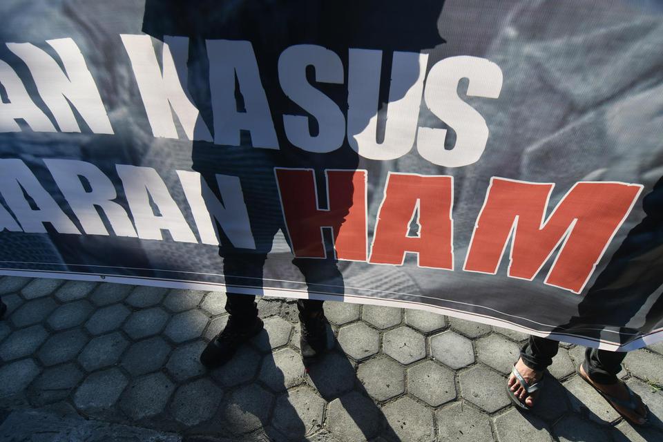 Jokowi, HAM, ranham, hak asasi