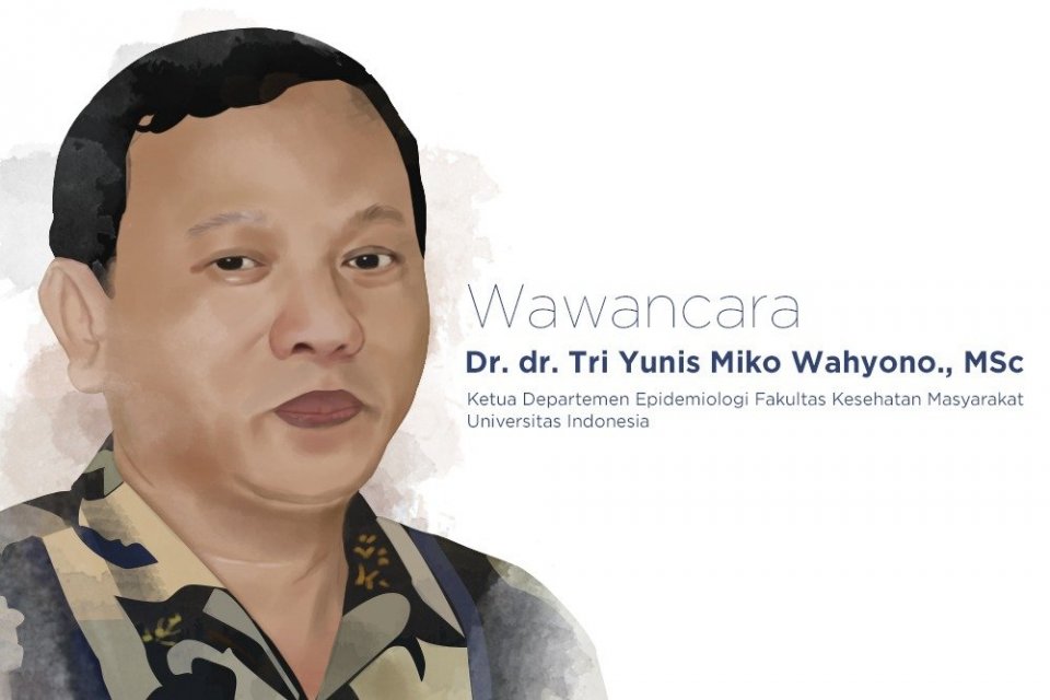Ketua Departemen Epidemiologi FKM Universitas Indonesia Dr Tri Yunis Miko Wahyono (Ilustrasi; Joshua Siringo-Ringo)