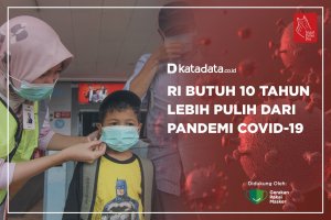 RI Butuh 10 Tahun Lebih, Pulih dari Pandemi Covid-19