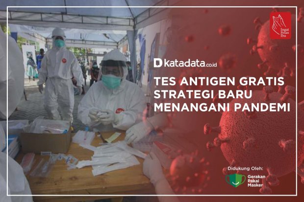 Tes Antigen Gratis, Startegi Baru Menangani Pandemi