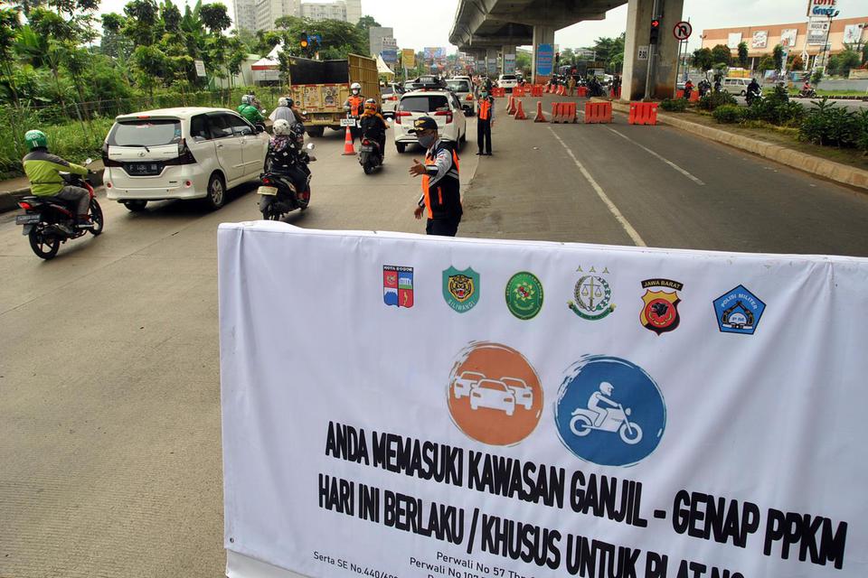 Ketahui Ganjil Genap di Jakarta Selama PPKM Level 1