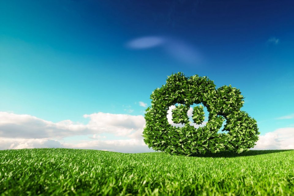 Ilustrasi perdagangan karbon atau carbon trading