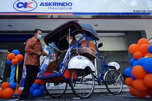 BANTUAN BECAK LISTRIK PUSTAKA ASKRINDO