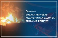 Dugaan Penyebab Kilang Minyak Balongan Terbakar Dahsyat