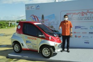 Mobil listrik berbasis baterai Toyota COMS