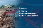 5 Fakta Banjir Bandang Sapu Flores Timur