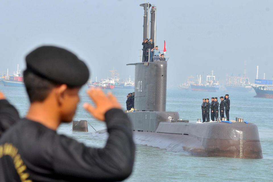 KRI Nanggala-402, kapal selam hilang, kapal selam, kapal selam tni al, kapal perang, angkatan laut, alutsista, militer