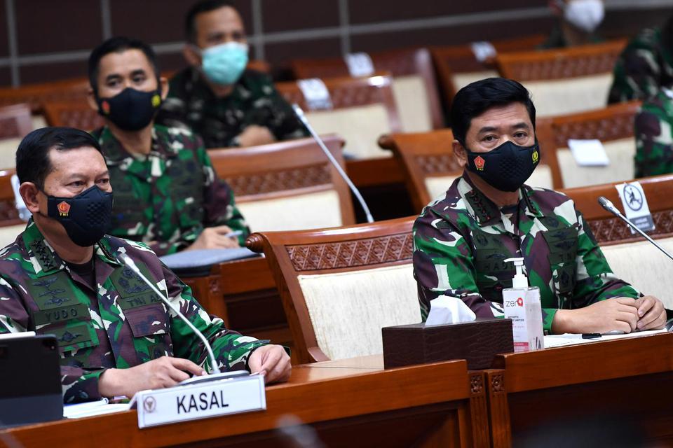 Panglima TNI, KSAL, Jokowi