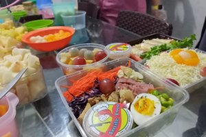 Produk kuliner dari UMKM Smile Food di Kota Tarakan, Kalimantan Utara, pada Rabu (9/6/2021)