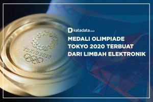 Medali Olimpiade Tokyo 2020 Terbuat dari Limbah Elektronik