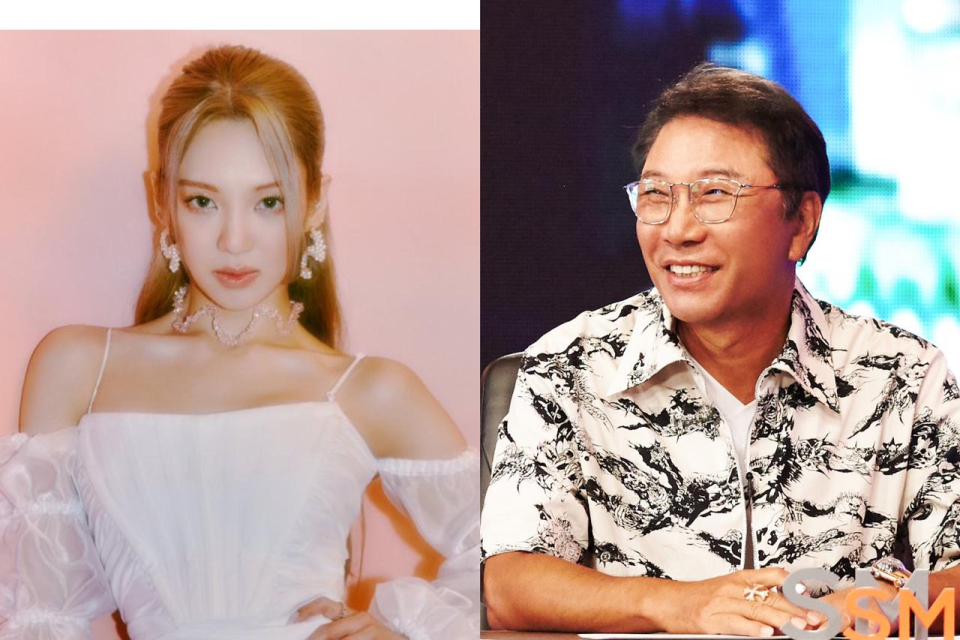 Hyoyeon SNSD dan Lee Soo Man