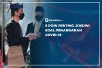 Simak! Poin-poin Penting Jokowi Soal Penanganan Covid-19