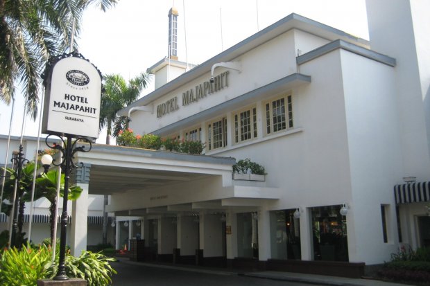 Hotel Majapahit salah satu saksi bisu Pertempuran Surabaya 10 November 1945.