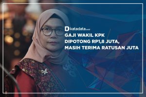 Gaji Wakil KPK Dipotong Rp1,8 juta, Masih Terima Ratusan Juta