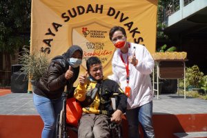Program Vaksinasi Disabilitas dari Perempuan Tangguh Indonesia (PTI)