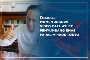 Jokowi video call atlet
