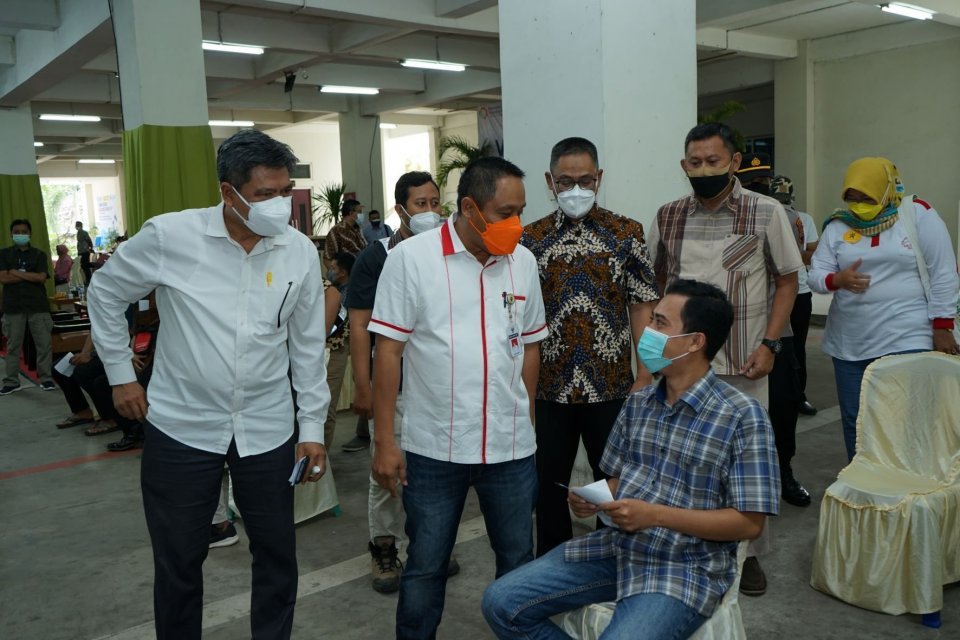Plt. Direktur Jenderal Industri Agro Kementerian Perindustrian, Putu Juli Ardika di Pati, Jawa Tengah, Minggu (12/9).