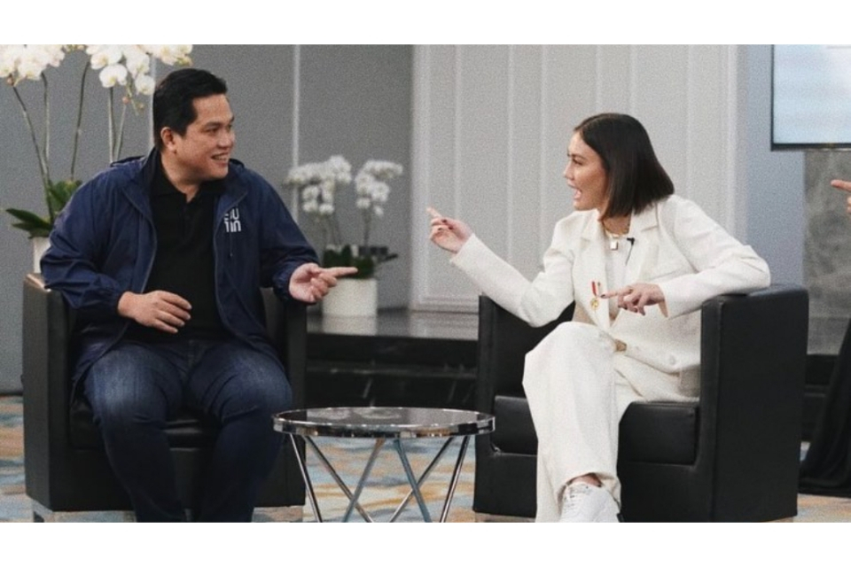 Agnez Mo - Erick Thohir