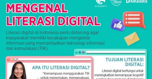 Mengenal Literasi Digital Infografik Katadata Co Id