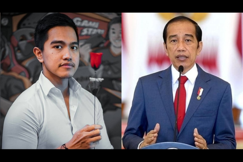 Kaesang pangarep, jokowi