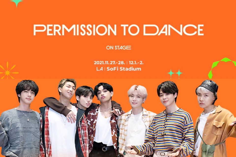 BTS Permission To Dance On Stage