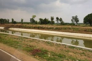 Jaringan irigasi Rentang di Provinsi Jawa Barat