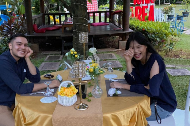 Alya Nurshabrina dan Andreas Hasler