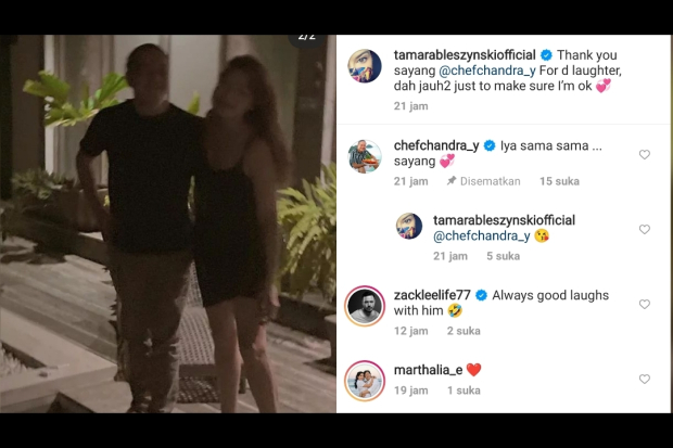 Chef Chandra dan Tamara Bleszynski