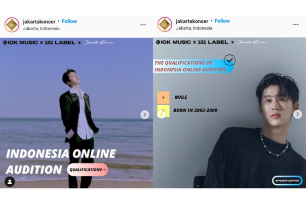 Audisi Boy Group B.I