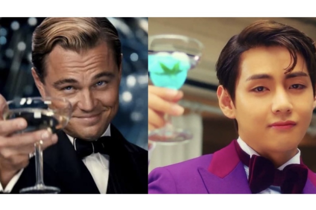 Leonardo DiCaprio dan V BTS