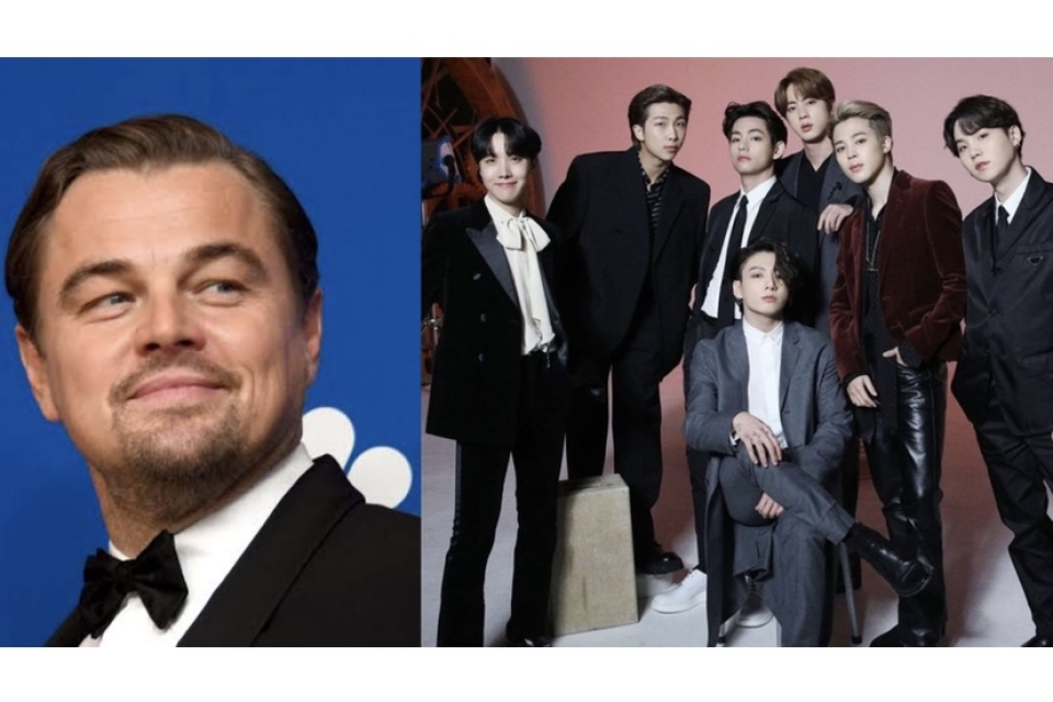 Leonardo DiCaprio dan BTS