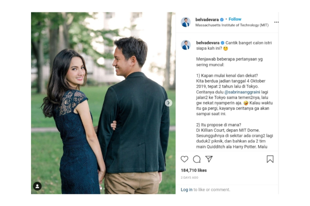 Belva Devara - Sabrina Anggraini