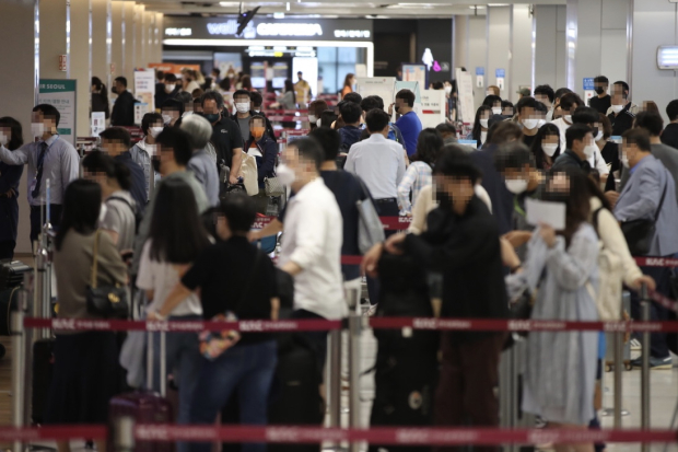 Ilustrasi Covid-19 di Korea Selatan