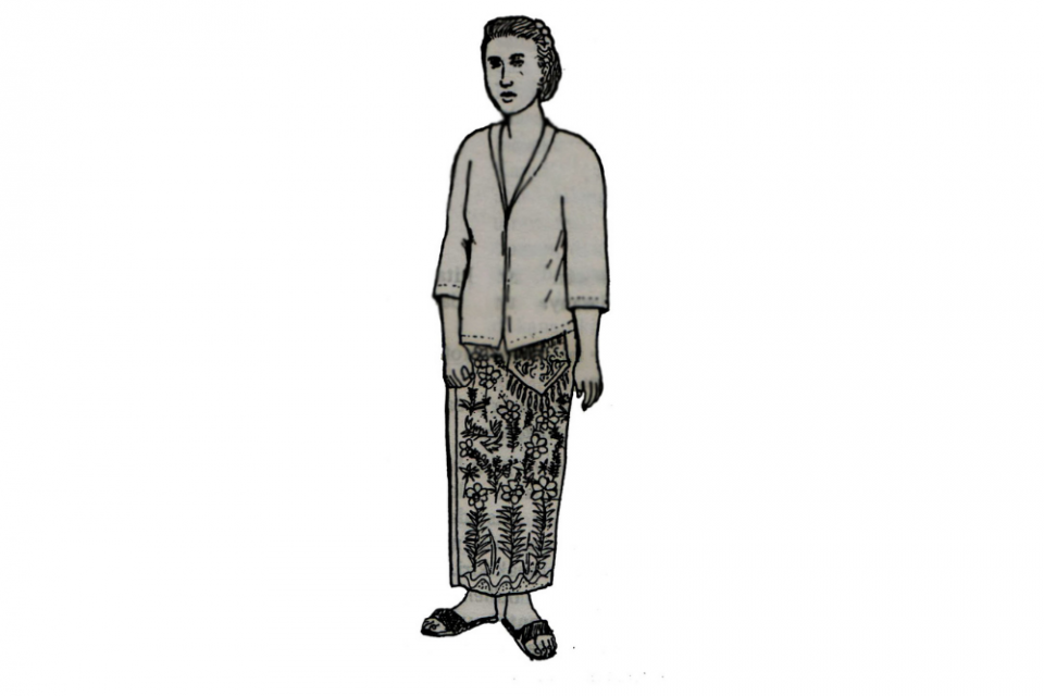 Gambar pakaian adat Madura untuk wanita bangsawan