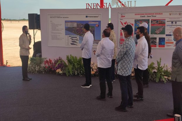 Jokowi, Freeport, smelter, emas, tembaga