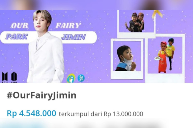 Proyek Penggalangan Dana Jimin BTS