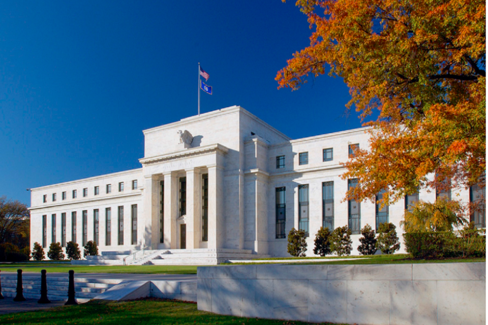 Gedung bank sentral Amerika Serikat atau The Federal Reserve (The Fed).