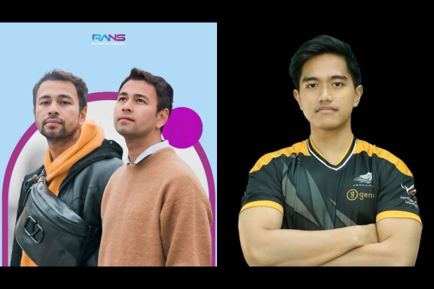 Kaesang Pangarep dan Raffi Ahmad