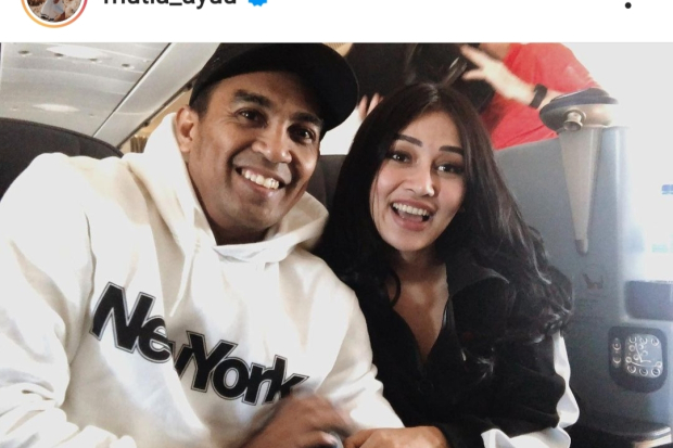 Mutia Ayu dan Glenn Fredly