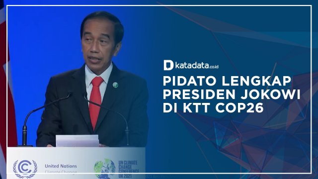 Jokowi KTT COP26