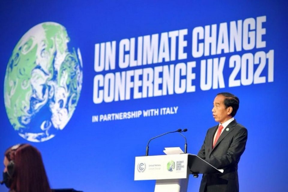 Jokowi, cop26. perubahan iklim