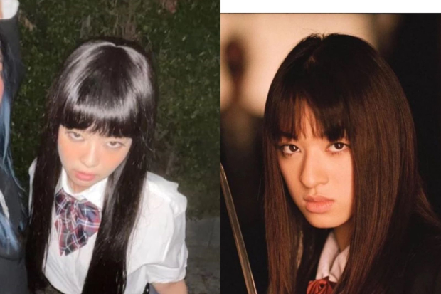 Jennie Blackpink dan Gogo Yubari (film Kill Bill)