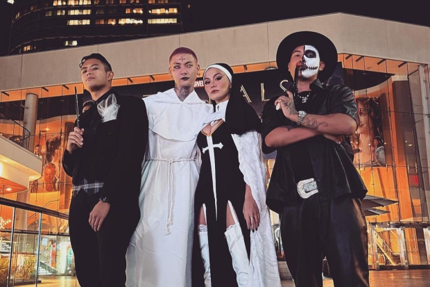 Agnez Mo dan Adam Rosyadi